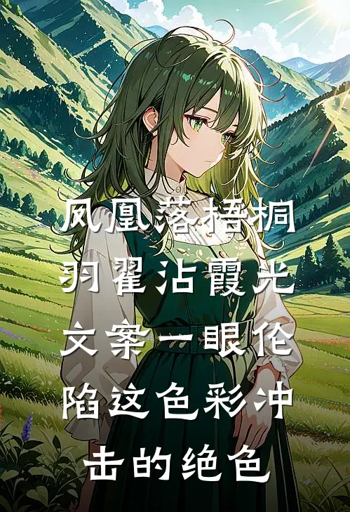 凤凰落梧桐,羽翟沾霞光文案一眼伦陷这色彩冲击的绝色