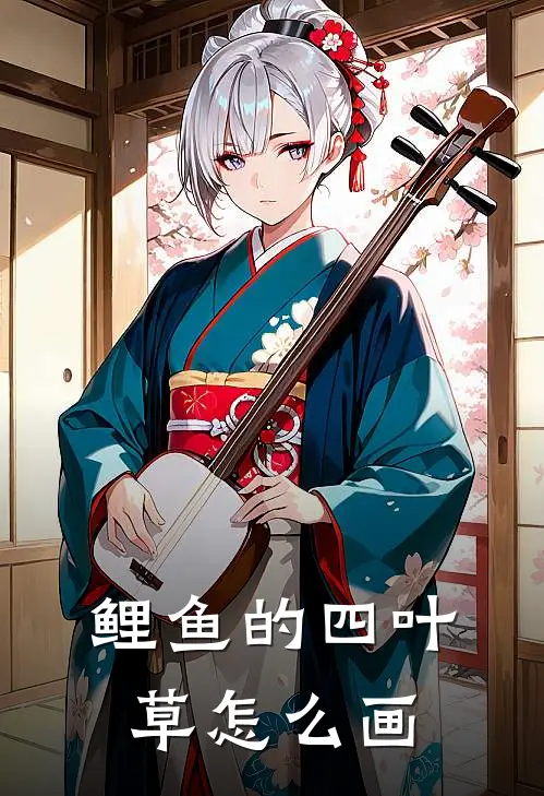 鲤鱼的四叶草怎么画