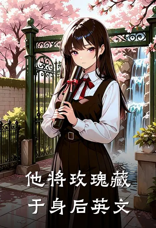 他将玫瑰藏于身后英文